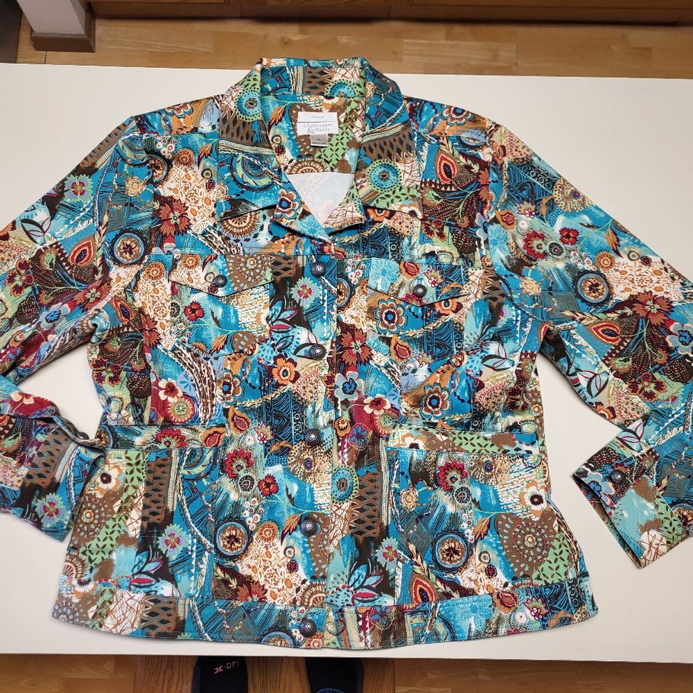 Christopher & Banks Stretch jacket XL